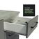 Cozinha Compacta 280003 Com Armário E Balcão Branco/Cinza