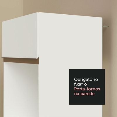 Cozinha Completa de Canto Reims Branco Madesa