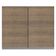 Armário Aéreo Glamy 80cm 2 Portas Rustic/Branco Madesa