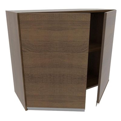 Armário Aéreo Glamy 80cm 2 Portas Rustic Madesa
