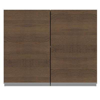 Armário Aéreo Glamy 80cm 2 Portas Rustic Madesa
