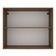 Armário Aéreo Madesa Agata 80cm 2 Portas Rustic Preto
