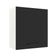 Armário Aéreo Madesa Agata 60cm 1 Porta Branco e Preto