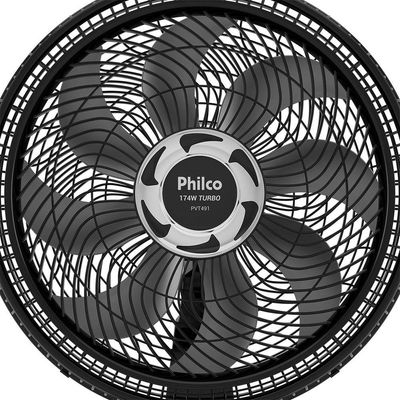Ventilador De Mesa Philco 40cm Pvt491 Preto 220v