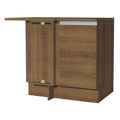 Balcão de Canto Glamy 1 Porta Rustic Madesa