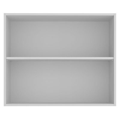 Armário Aéreo Madesa Stella 80cm 2 Portas Branco