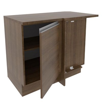 Balcão de Canto Glamy 1 Porta Rustic Madesa