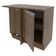 Balcão de Canto Glamy 1 Porta Rustic Madesa