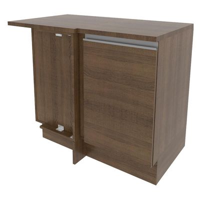 Balcão de Canto Glamy 1 Porta Rustic Madesa