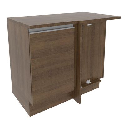 Balcão de Canto Glamy 1 Porta Rustic Madesa