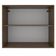 Armário Aéreo Glamy 80cm 2 Portas Rustic/Branco Madesa