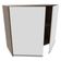 Armário Aéreo Glamy 80cm 2 Portas Rustic/Branco Madesa