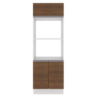 Torre Quente 2 Fornos Acordes Glamy 100%MDF BR/Rustic Madesa