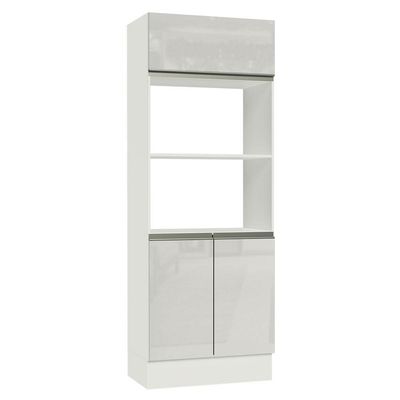 Torre-quente Para 2 Fornos Madesa Smart Portas Branco Brilho