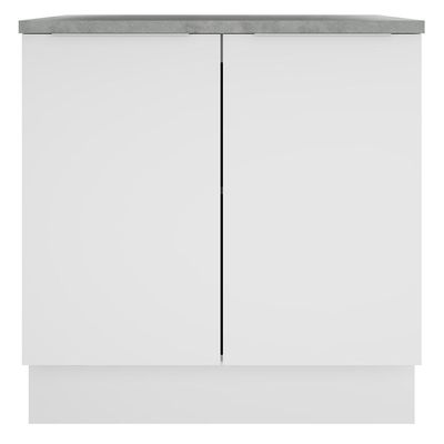 Balcão Stella 2 Portas Branco Madesa