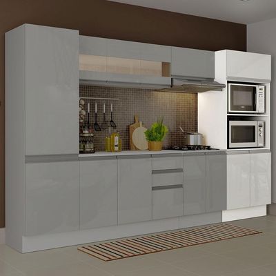 Torre-quente Para 2 Fornos Madesa Smart Portas Branco Brilho