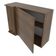 Armário Aéreo de Canto Glamy 1 Porta Rustic Madesa