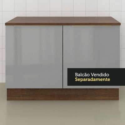 Tampo para Balcão de Pia Lux de 120 X 60 Cm Madesa Rustic