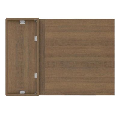 Armário Aéreo de Canto Stella 1 Porta Rustic Madesa