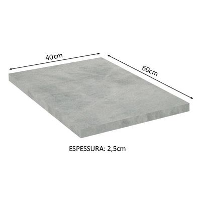 Tampo Para Balcão de 40 X 60cm Glamy, Lux e Stella Mood