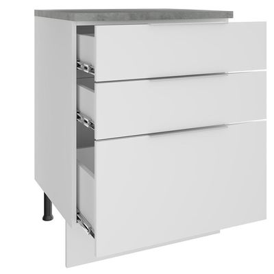 Balcão Stella 2 Portas Branco Madesa