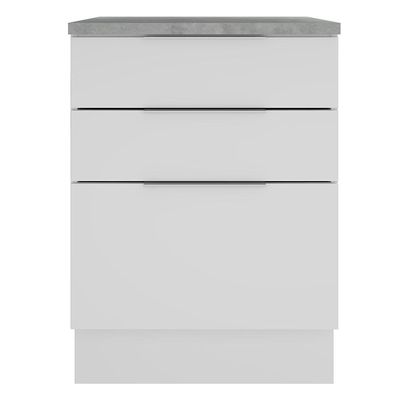 Balcão Stella 2 Portas Branco Madesa