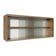 Armário Aéreo Glamy 2 Portas Vidro Quadrato Rustic Madesa