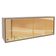 Armário Aéreo Glamy 2 Portas Vidro Reflecta Rustic Madesa