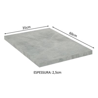 Tampo Para Balcão de 35 X 60cm Glamy Lux e Stella Mood