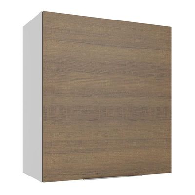 Armário Aéreo Stella 1 Porta Branco/rustic Madesa