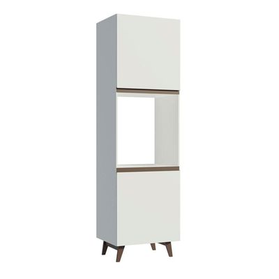 Torre-Quente Madesa Reims 60 cm 2 Portas Branco