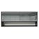 Armário Aéreo 120cm 2 Portas Correr Vidro Neutral 1 Nicho Preto Reims Madesa Preto