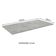 Tampo Para Balcão de Pia de 120X60cm Glamy Lux e Stella Mood