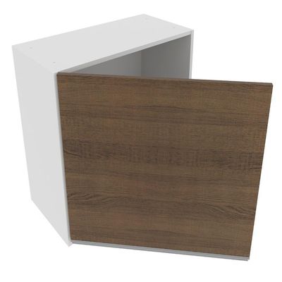 Aéreo Glamy 60cm 1 Porta Rustic/Branco Madesa