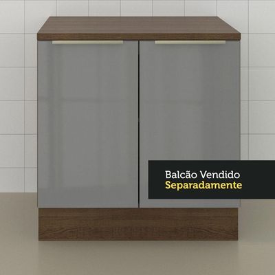 Tampo Para Balcão De 70 X 60 Cm Para Cozinhas Lux, Glamy E Stella Rustic Madesa Rustic