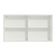 Armário Aéreo Reims 120cm 2 Portas Branco Madesa