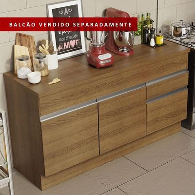 Tampo Para Balcão De Pia 150 Cm Madesa - Rustic Rustic