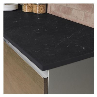 Tampo para Balcão de Pia Nero Marquina 100% MDF Madesa