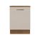 Balcão 60 Cm 1 Porta Rustic/crema Agata Madesa Rustic/crema
