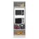 Torre Quente 2 Fornos Madesa Acordes 100% MDF Portas Branco