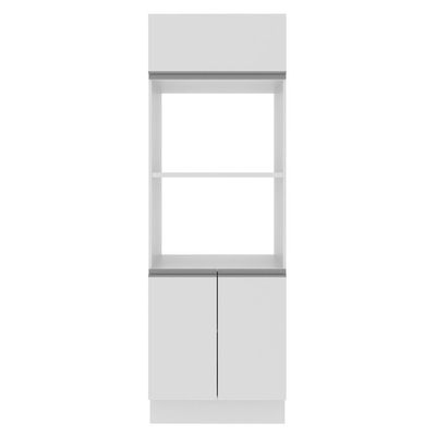 Torre Quente 2 Fornos Madesa Acordes 100% MDF Portas Branco