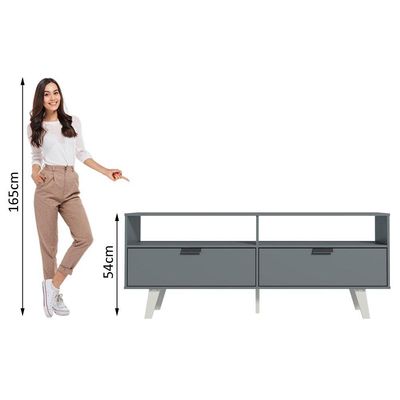 Rack para Tv até 55 Polegadas Madesa Oslo com 2 Portas