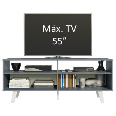 Rack para Tv até 55 Polegadas Madesa Oslo com 2 Portas