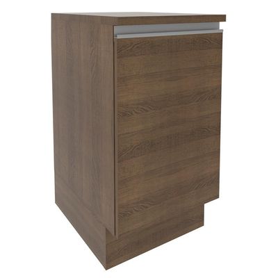 Balcão Glamy 40cm 1 Porta Rustic Madesa