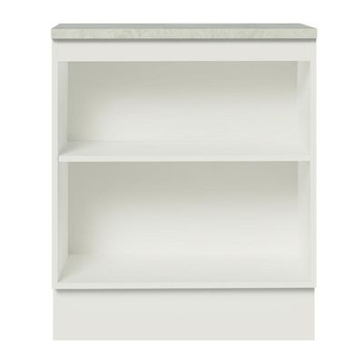 Balcão de Cozinha Stella 70cm 2 Portas Branco