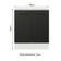 Balcão de Cozinha Agata 70cm 2 Portas Branco Preto