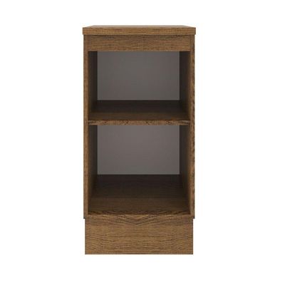 Balcão 40 Cm 1 Porta Rustic/crema Agata Madesa Rustic/crema