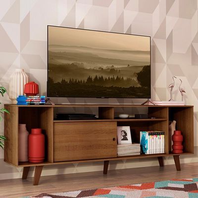 Rack para Tv 65 Polegadas Cancun com Pés Madesa 70085Z5ZPP