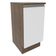 Balcão Madesa Glamy 40 Cm 1 Porta - Rustic/branco