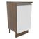 Balcão Madesa Glamy 40 Cm 1 Porta - Rustic/branco
